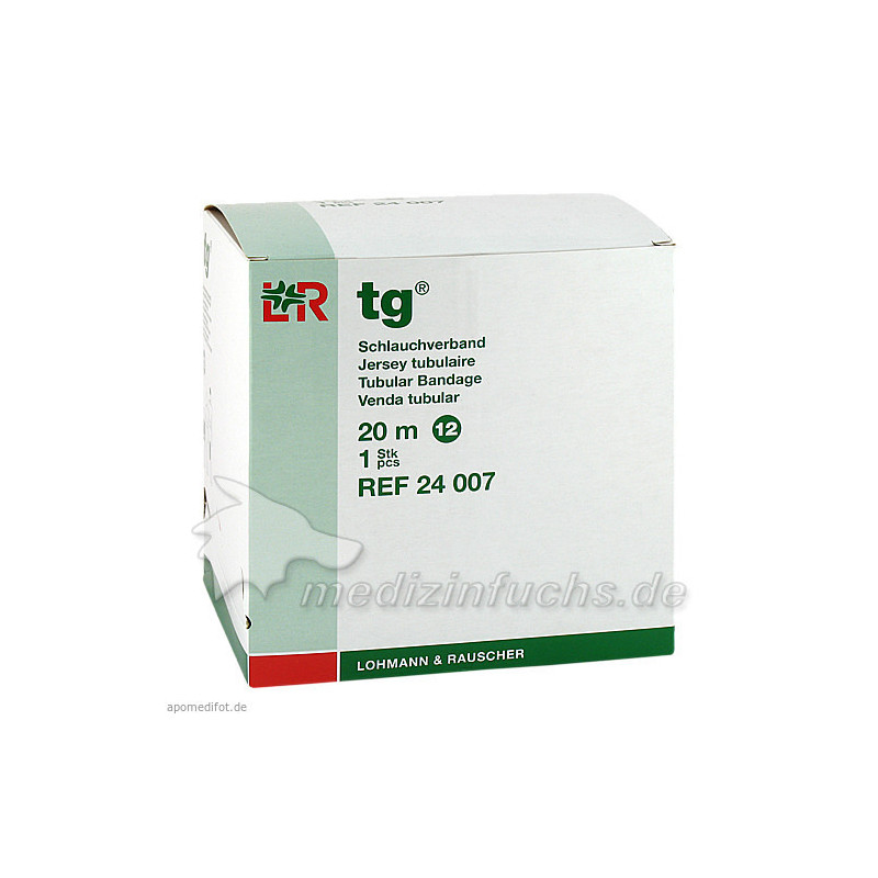 tg Schlauchverband weiß Größe 12 20M, 1 ST – PZN 1309343