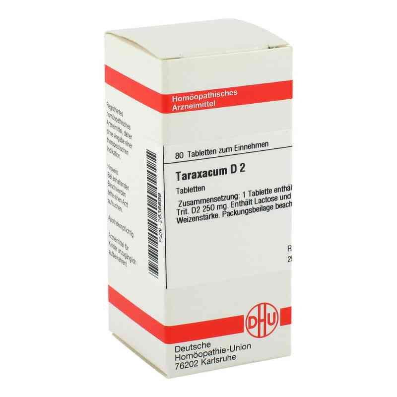 Taraxacum D 2 Tabletten (80 stk) – PZN 2636699