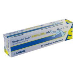 Thrombareduct Sandoz 30000 I.E./100g (40 g) – PZN 852884