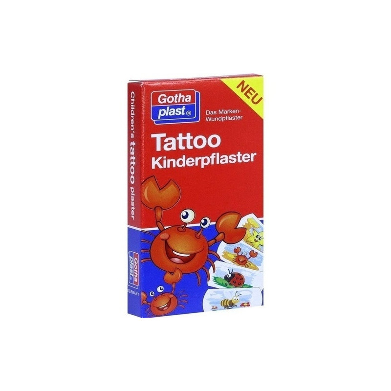 Tattoo Kinderpflaster 25x57mm, 8 ST – PZN 10934525