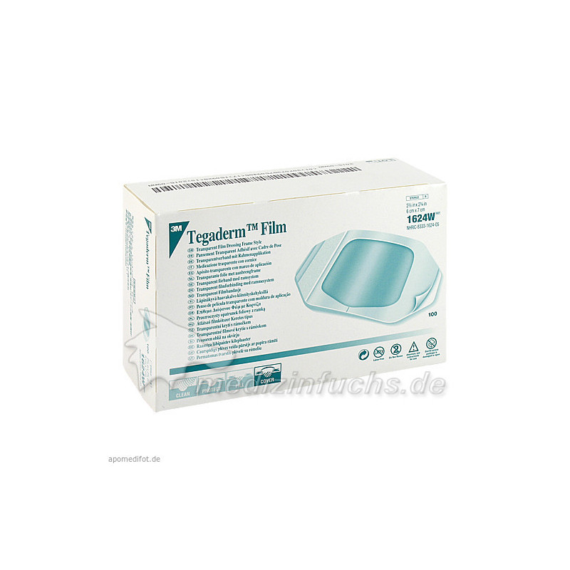 Tegaderm 3M Film 6.0cmx7.0cm, 100 ST – PZN 2097989