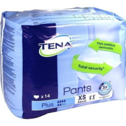 TENA PANTS PLUS XS CONFIO, 14 ST – PZN 10408794