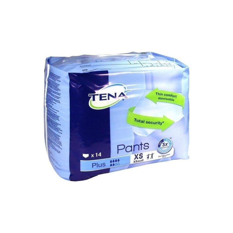 TENA PANTS PLUS XS CONFIO, 14 ST – PZN 10408794