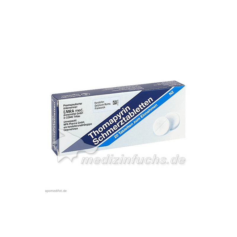 Thomapyrin, 20 ST – PZN 1239708