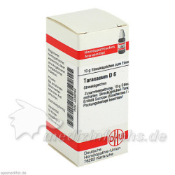 TARAXACUM D 6, 10 G – PZN 4239784