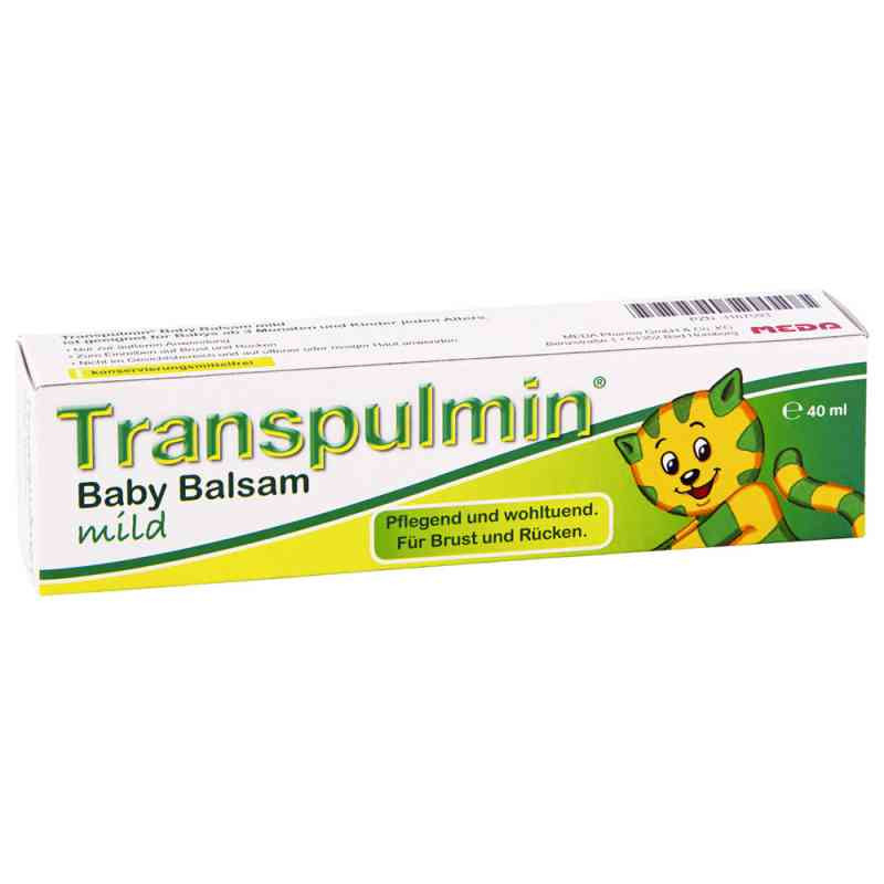 Transpulmin Baby Balsam mild (40 ml) – PZN 1167593