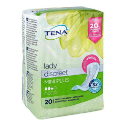 Tena Lady Discreet Einlagen mini plus (20 stk) – PZN 12365899