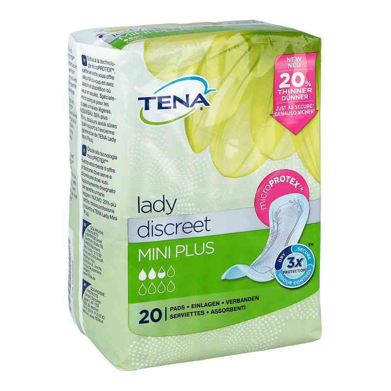 Tena Lady Discreet Einlagen mini plus (20 stk) – PZN 12365899