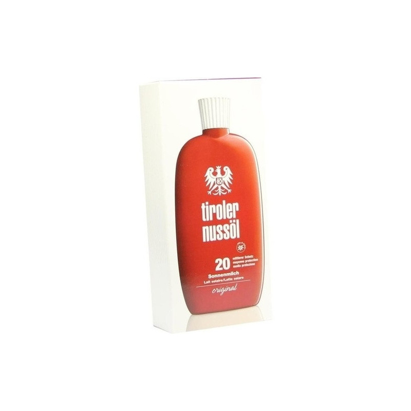 Tiroler Nussöl original Sonnenmilch wasserf.LSF 20, 150 ML – PZN 6347495