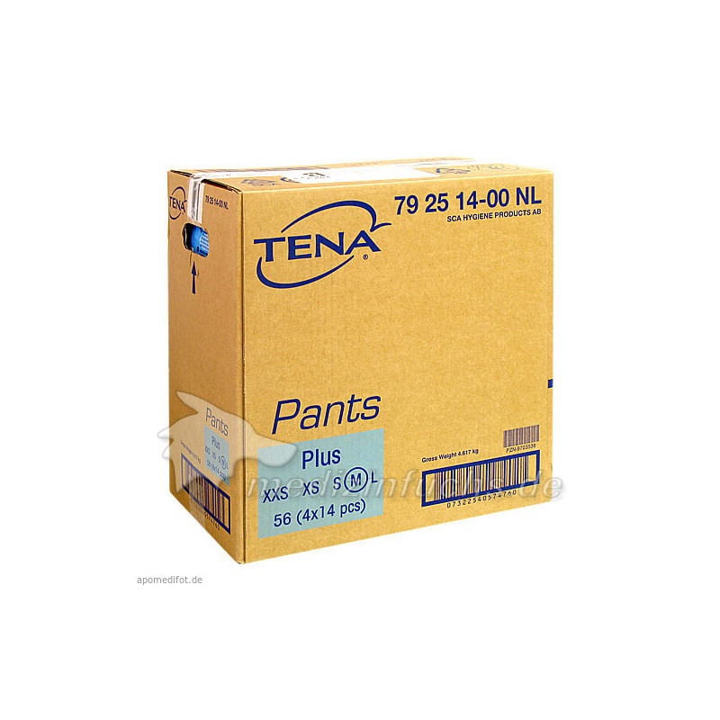 TENA Pants Plus Medium ConfioFit, 4X14 ST – PZN 9703536