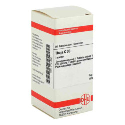 Thuja C 30 Tabletten (80 stk) – PZN 7141838