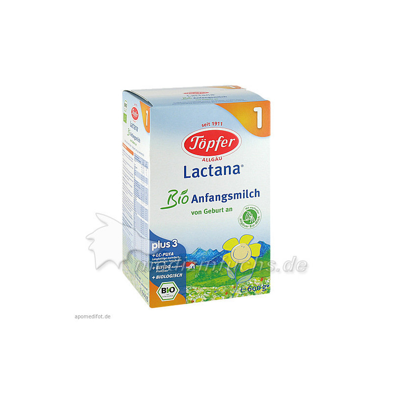 Töpfer Lactana Bio 1, 600 G – PZN 6081896