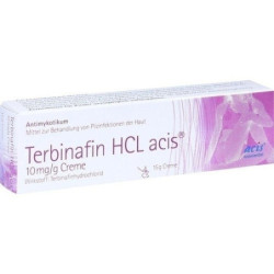Terbinafin HCL acis 10mg/g Creme, 15 G – PZN 10274081