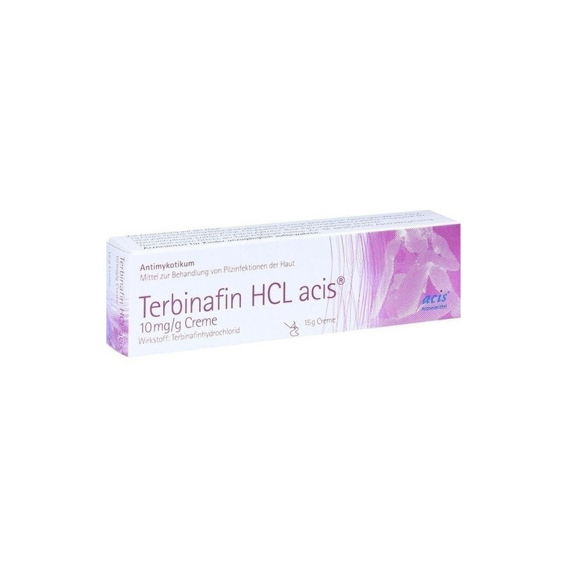 Terbinafin HCL acis 10mg/g Creme, 15 G – PZN 10274081