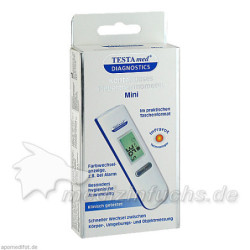TESTAmed kontaktloses Fieberthermometer Mini, 1 ST – PZN 5027498