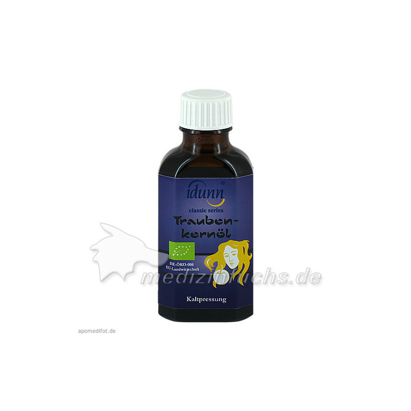 Traubenkernöl Kaltpressung, 50 ML – PZN 4142518