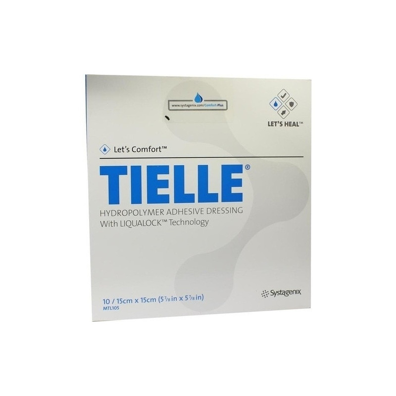 Tielle Hydropolymerverband 15cmx15cm, 10 ST – PZN 488964