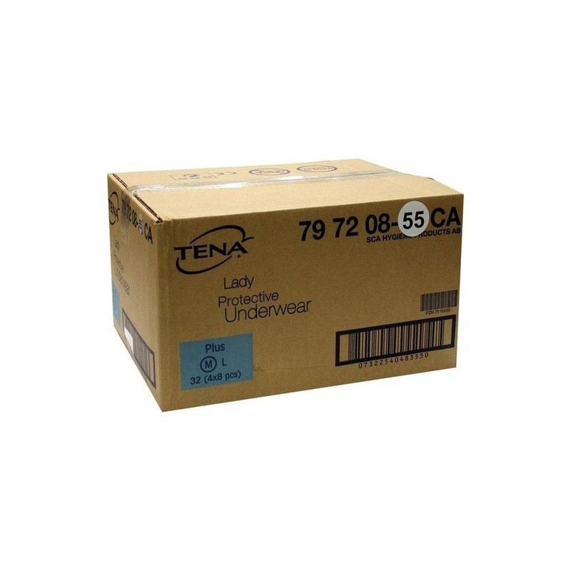TENA Protective Underwear Plus M, 4X8 ST – PZN 7515500