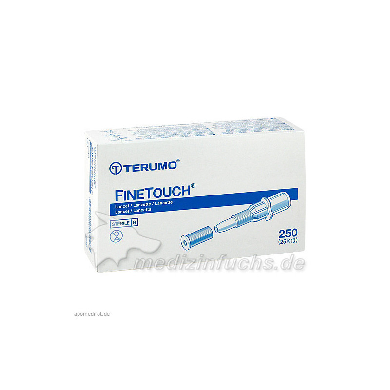 TERUMO FineTouch Einmallanzetten, 250 ST – PZN 6944475