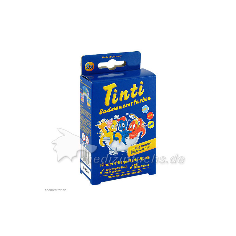 Tinti Badewasserfarbe, 9 ST – PZN 861759