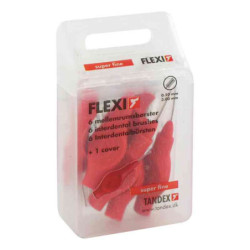 Tandex Flexi Interdental Bürsten rot 0,5mm (6 stk) – PZN 2924553