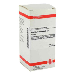 Thallium Sulf. D 6 Tabletten (200 stk) – PZN 3486701