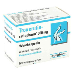 Troxerutin-ratiopharm 300mg (50 stk) – PZN 1675504
