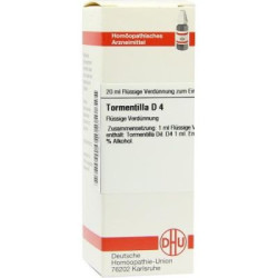 Tormentilla D 4 Dilution (20 ml) – PZN 2623337