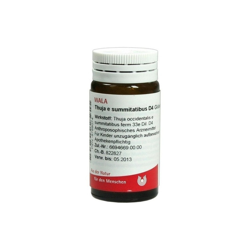 THUJA E SUMMITATIBUS D 4, 20 G – PZN 8788074