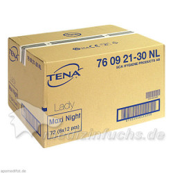Tena Lady Maxi Night, 6X12 ST – PZN 6431468