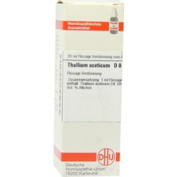 Thallium Acet. D 8 Dilution (20 ml) – PZN 7182079