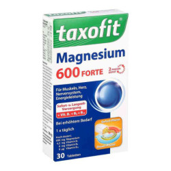 Taxofit Magnesium 600 Forte Depot Tabletten (30 stk) – PZN 10793160