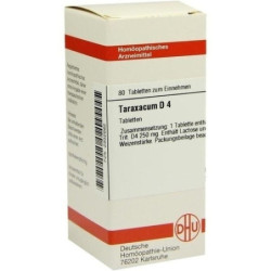 TARAXACUM D 4, 80 ST – PZN 2932682