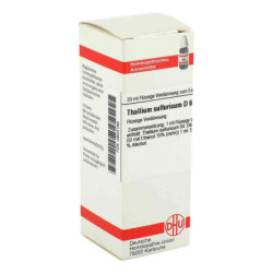 Thallium Sulf. D 6 Dilution (20 ml) – PZN 2623188