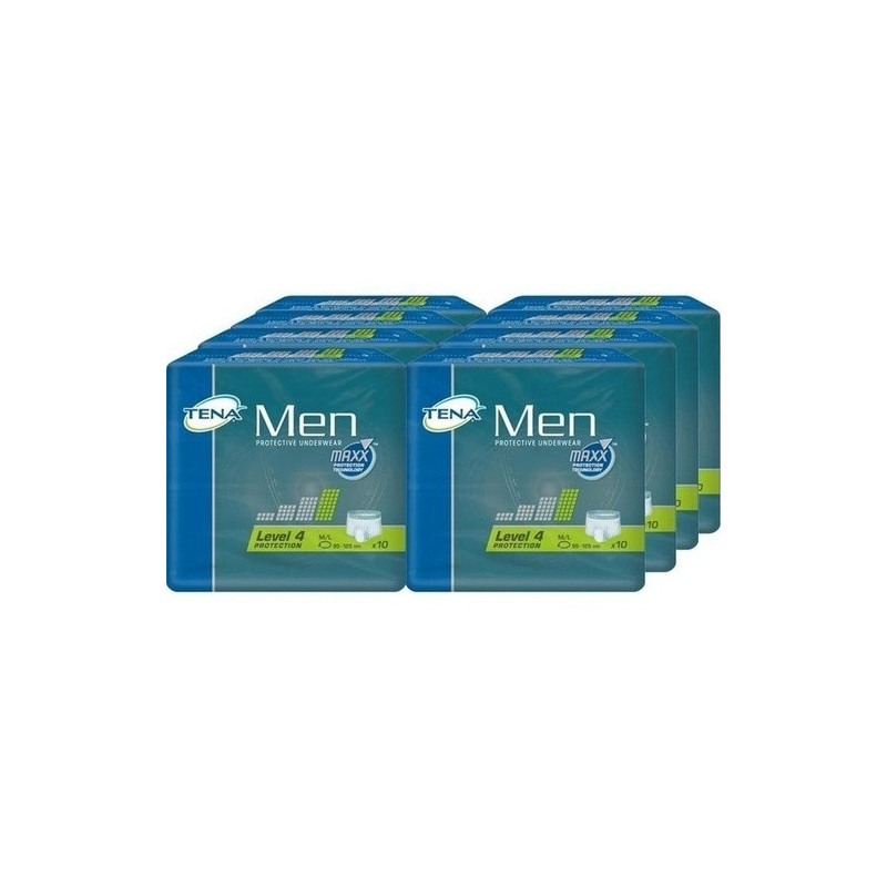 TENA Men Protective Underwear Level 4 M/L, 8X10 ST – PZN 7515204