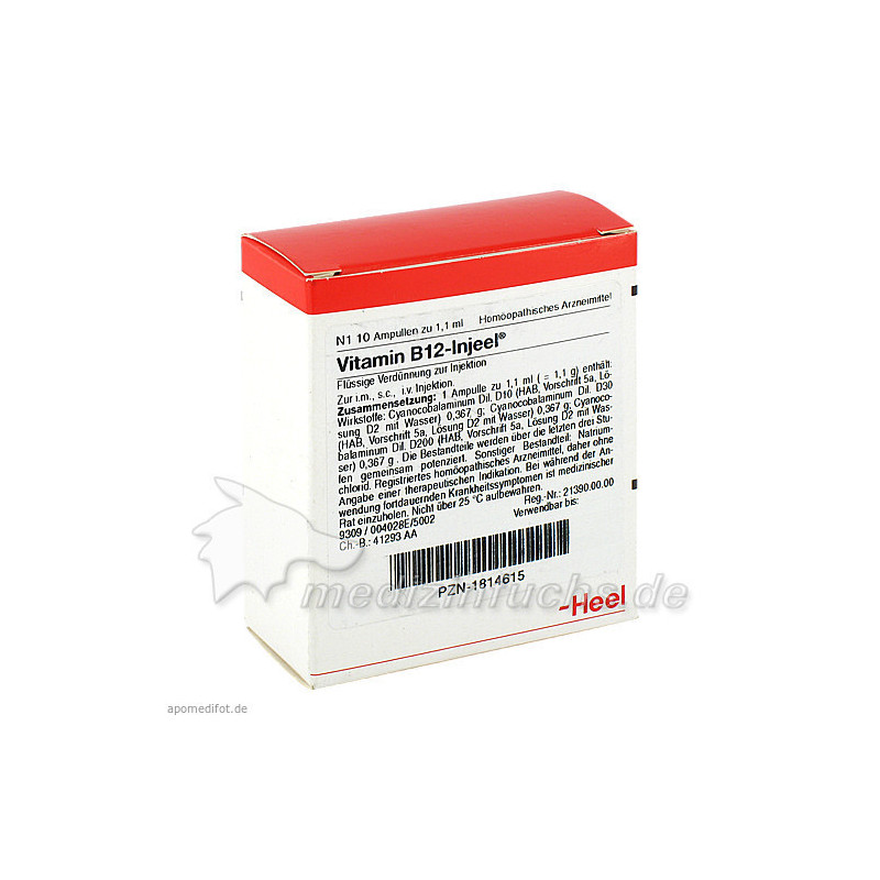 VITAMIN B12 Injeel Ampullen, 10 ST – PZN 1814615