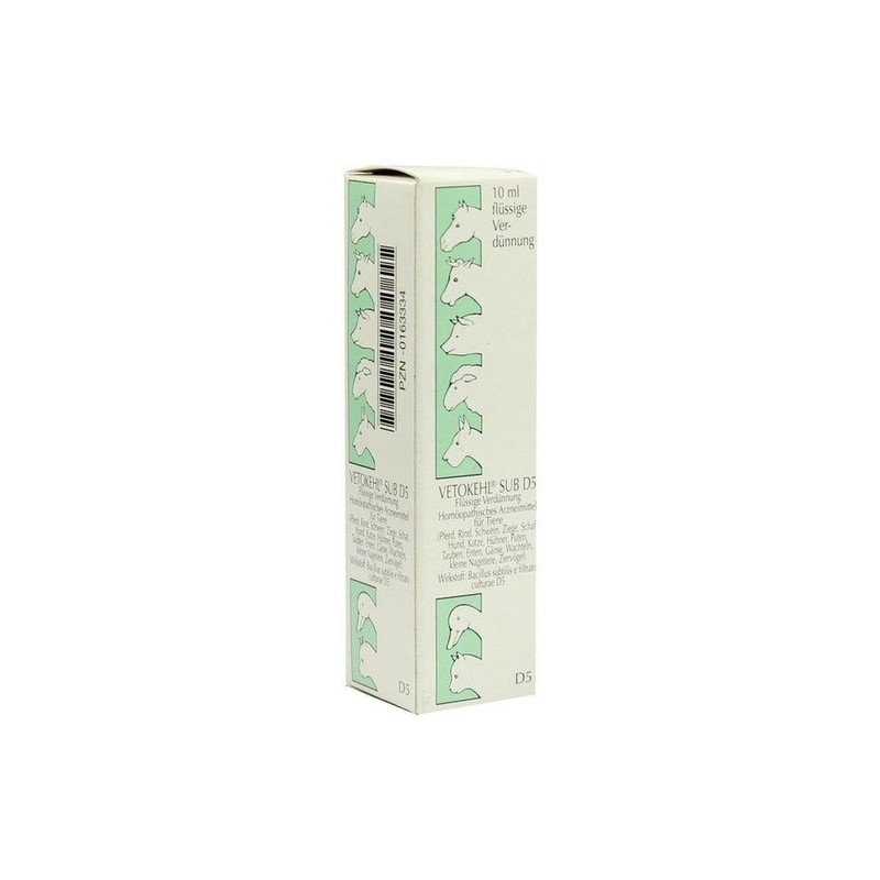 VETOKEHL SUB. D 5 Tropfen vet., 10 ML – PZN 163334