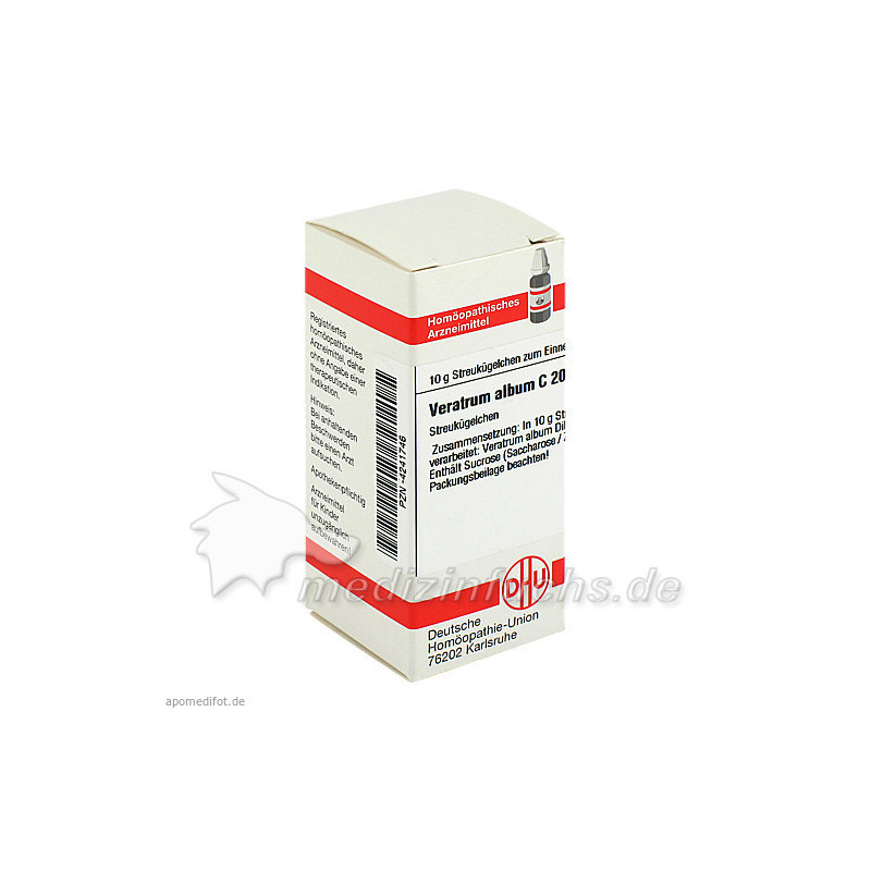 VERATRUM ALBUM C 200 Globuli, 10 G – PZN 4241746