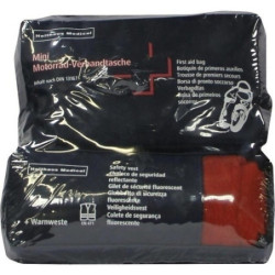 VERBANDTASCHE Motorrad mini D13167+Warnweste, 1 ST – PZN 7590022