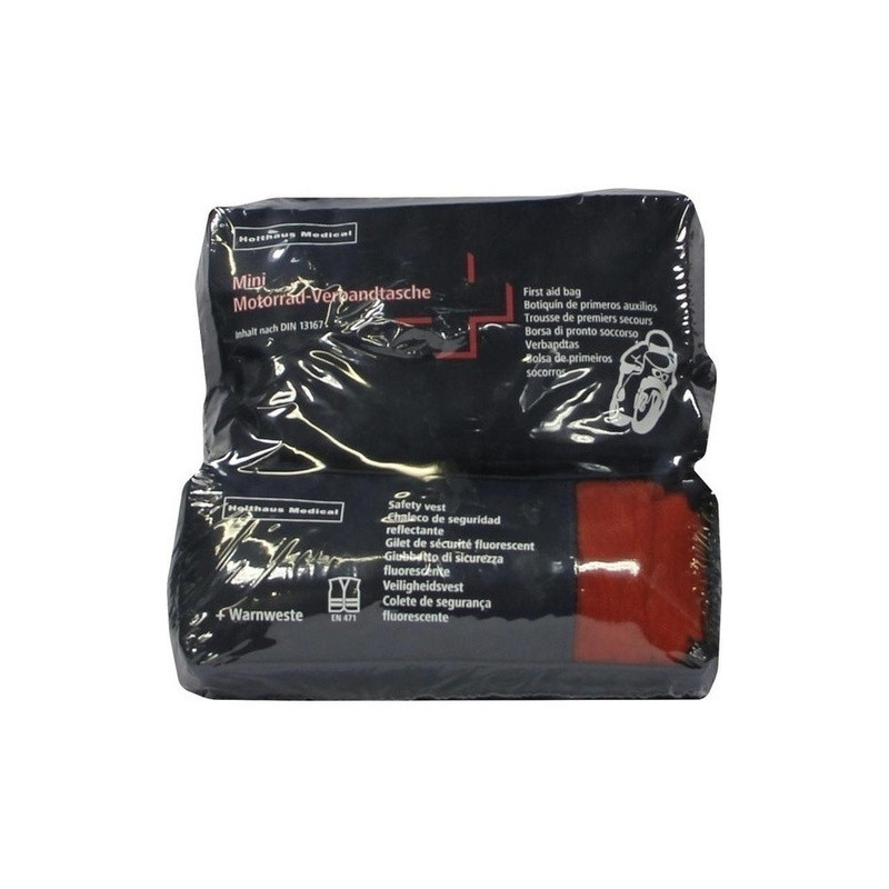 VERBANDTASCHE Motorrad mini D13167+Warnweste, 1 ST – PZN 7590022