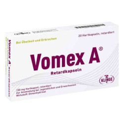 Vomex A Retardkapseln 150mg (20 stk) – PZN 6898462