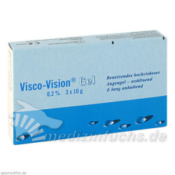 VISCO Vision Gel, 3X10 G – PZN 1557420