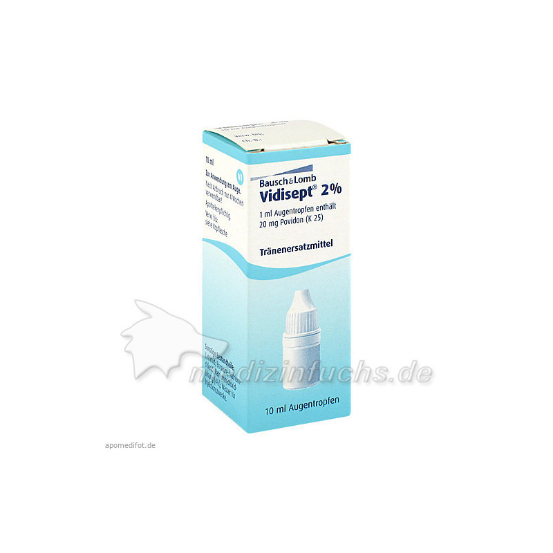 VIDISEPT 2% Augentropfen, 10 ML – PZN 1746546