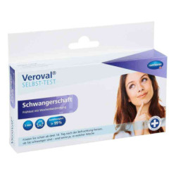 Veroval Schwangerschaft mit Wochenbestim.Selbsttest (1 stk) – PZN 11648282
