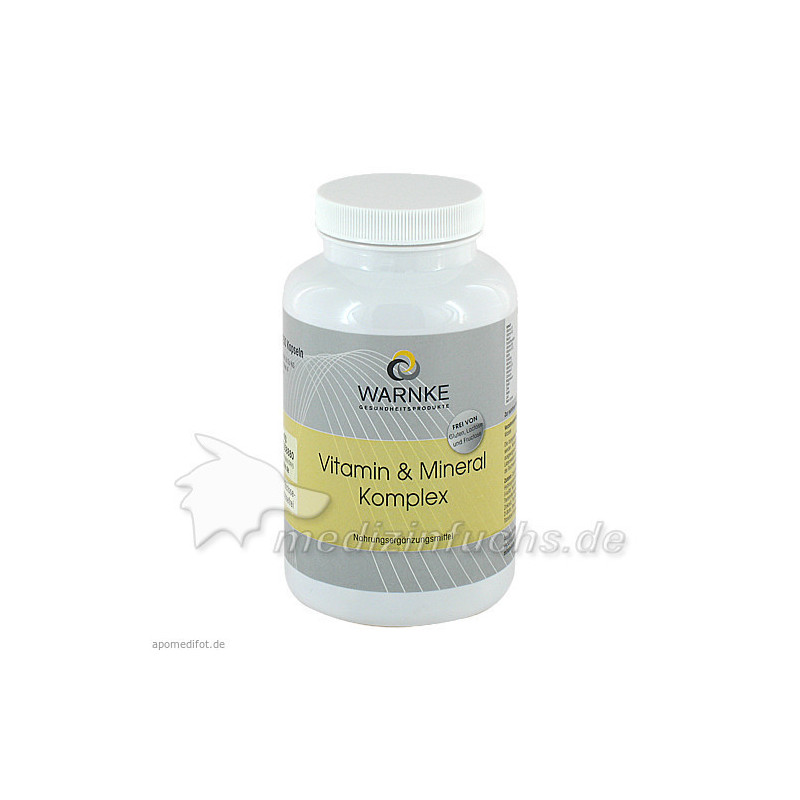 VITAMIN & MINERAL Komplex Kapseln, 250 ST – PZN 3863552