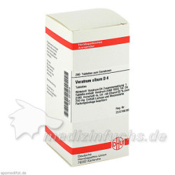 VERATRUM ALBUM D 4 Tabletten, 200 ST – PZN 2812819