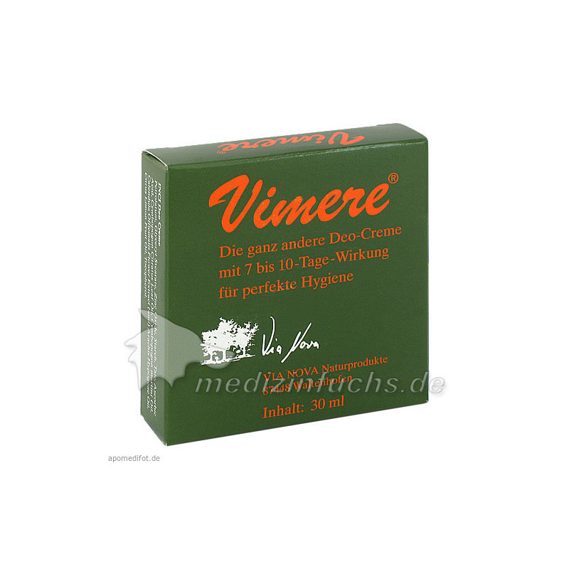 VIMERE Deo Creme, 30 ML – PZN 4991737