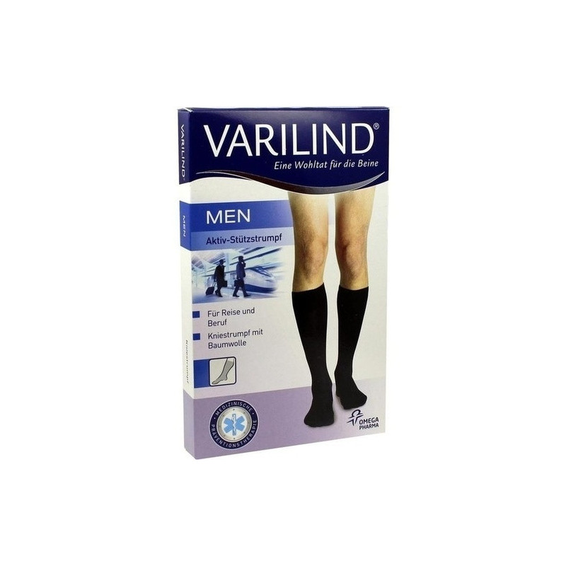 VARILIND Men 180den AD XL Baumwolle schwarz, 2 ST – PZN 9521367