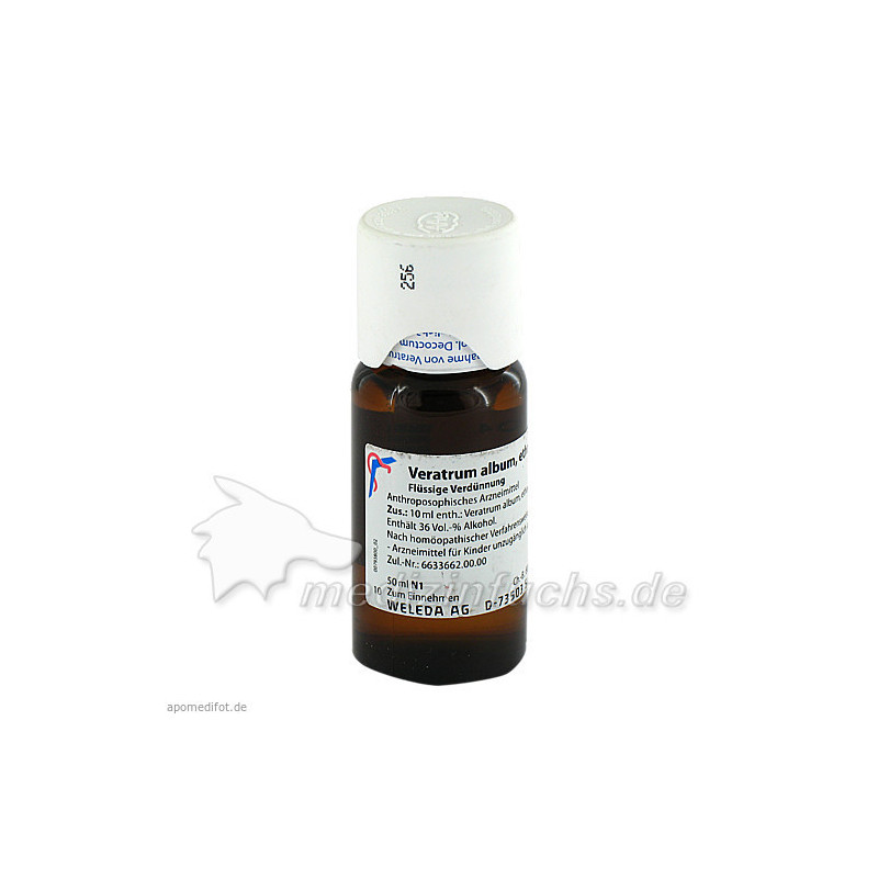 VERATRUM ALBUM D 4 Dilution, 50 ML – PZN 2108233