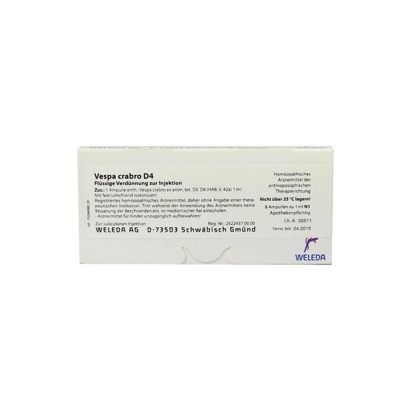 VESPA CRABRO D 4 Ampullen, 8X1 ML – PZN 1627221